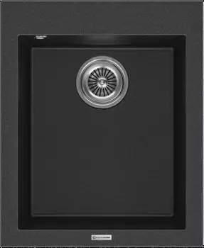 Мойка кухонная KuchenStern OBEN 45 41х50 см, антрацит