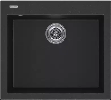 Мойка кухонная KuchenStern OBEN 60 56х50 см, антрацит