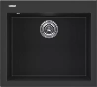 Мойка кухонная KuchenStern OBEN 60 56х50 см, черная