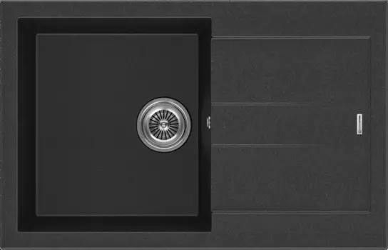 Мойка кухонная KuchenStern PLAT 50 78х50 см, антрацит