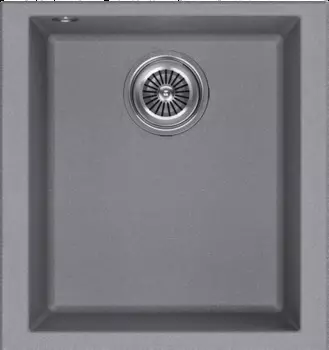Мойка кухонная KuchenStern SUB 45 41х43,5 см, титан