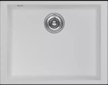 Мойка кухонная KuchenStern SUB 60 56х43,5 см, белая