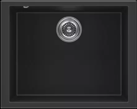 Мойка кухонная KuchenStern SUB 60 56х43,5 см, черная