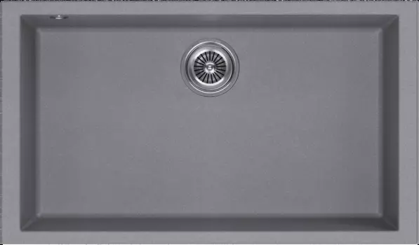 Мойка кухонная KuchenStern SUB 80 76х43,5 см, титан