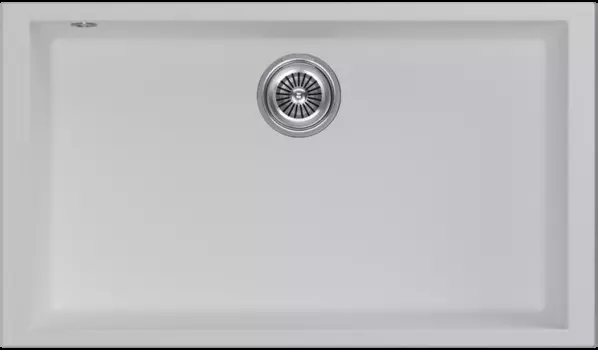 Мойка кухонная KuchenStern SUB 80 76х43,5 см, белая