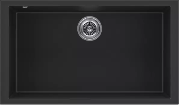 Мойка кухонная KuchenStern SUB 80 76х43,5 см, черная