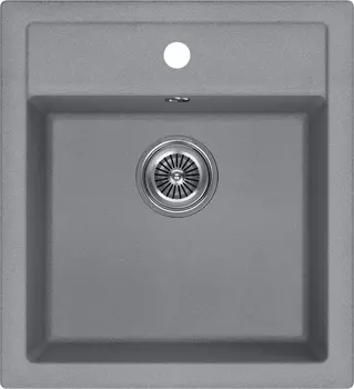 Мойка кухонная KuchenStern TOP 45 46,5х50,5 см, титан