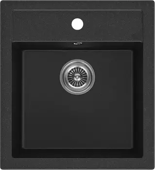 Мойка кухонная KuchenStern TOP 45 46,5х50,5 см, антрацит