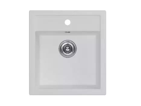 Мойка кухонная KuchenStern TOP 45 46,5х50,5 белый