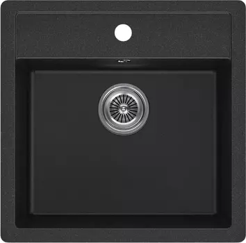 Мойка кухонная KuchenStern TOP 50 51,5х51 см, антрацит