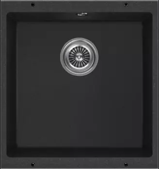Мойка кухонная KuchenStern UNDER 50 43х46 см, антрацит