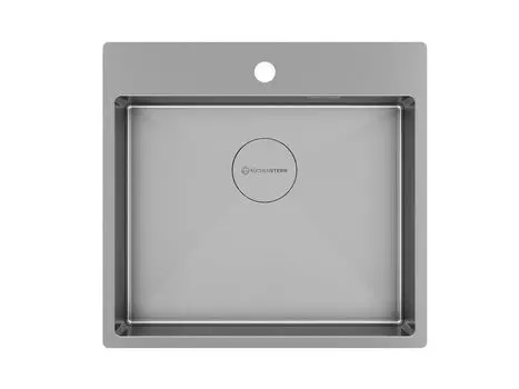 Мойка кухонная KuchenStern WERK 60 54х51 нержавеющая сталь