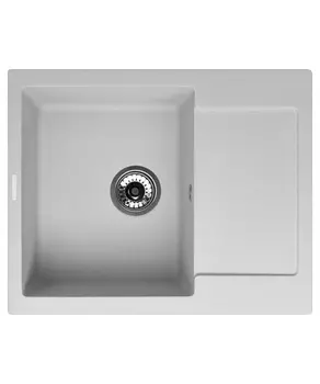 Мойка кухонная Kuppersberg Modena 1B1D Grey встраиваемая