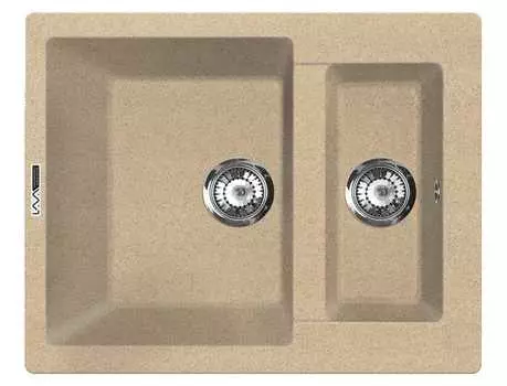 Мойка кухонная Lava D1 Dune светлый беж