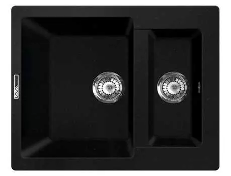 Мойка кухонная Lava D1 Lava черный металлик