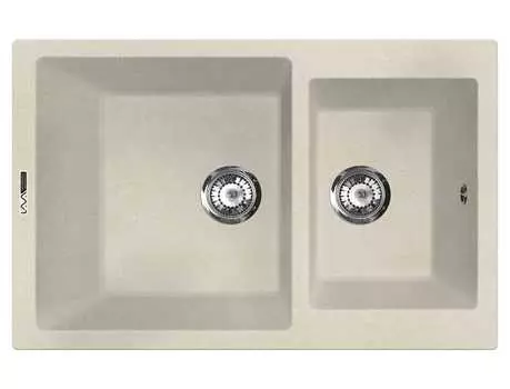 Мойка кухонная Lava D3 Crema кремовая