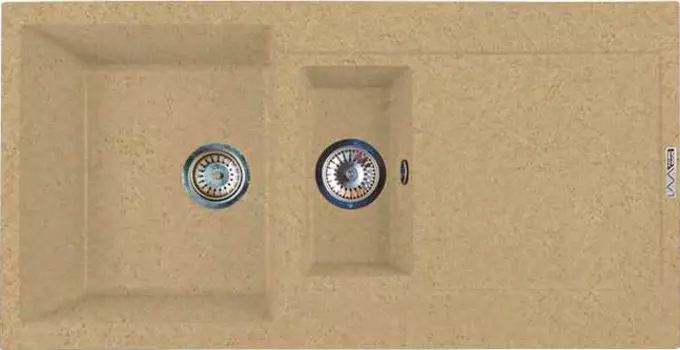 Мойка кухонная Lava D5 sahara (бежевый)