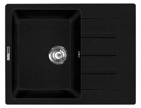 Мойка кухонная Lava L1 Lava чёрный металлик