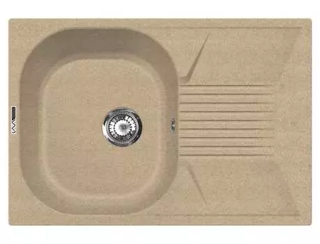Мойка кухонная Lava L2 Dune светлый беж