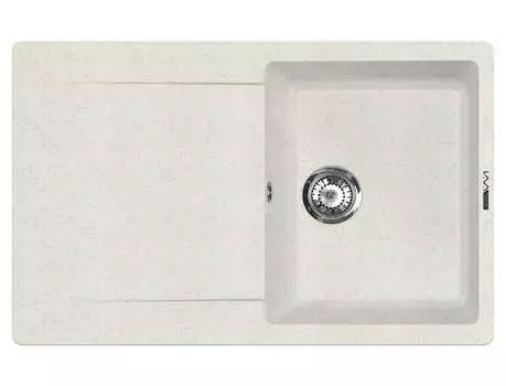 Мойка кухонная Lava L4 Latte белый
