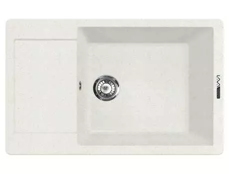 Мойка кухонная Lava L8 Latte белый