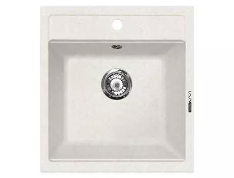 Мойка кухонная Lava Q1 Latte белый