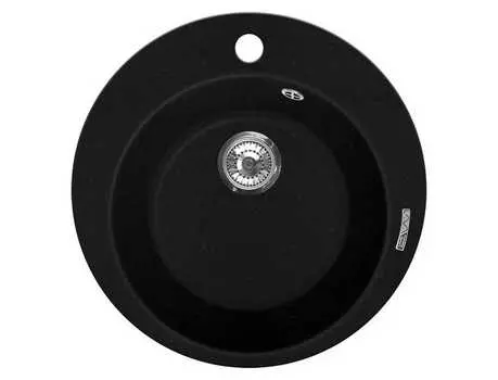 Мойка кухонная Lava R1 Lava чёрный металлик