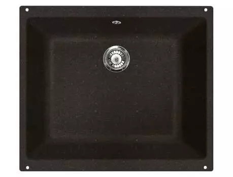 Мойка кухонная Lava U1 Lava чёрный металлик