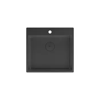 Мойка кухонная Lemark Janga 540 9932112 54 черная матовая