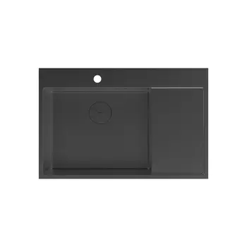 Мойка кухонная Lemark Kezadra 780L 9932152 78 черная матовая