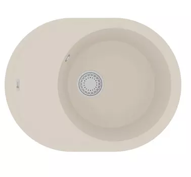 Мойка кухонная Lemark Lacha 620 9910054 47 бежевая