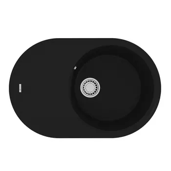 Мойка кухонная Lemark Lacha 760 9910055 50 черная