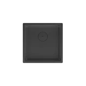 Мойка кухонная Lemark Olanga 440 9932124 44 черная матовая