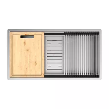 Мойка кухонная Lemark Tabaga 820 9937133 82 сталь