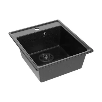 Мойка кухонная Maretti KT425-BL 42,5х48,5 см, черная