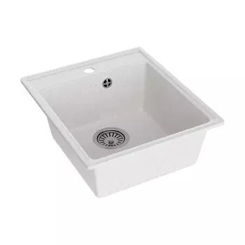 Мойка кухонная Maretti KT425-WH 42,5х48,5 см, белая