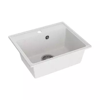 Мойка кухонная Maretti KT490-WH 49х42 см, белая