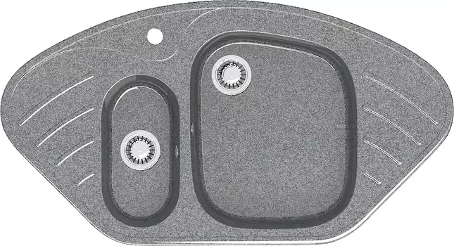 Мойка кухонная Marrbaxx Аделис Z23Q8 тёмно-серый