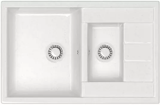 Мойка кухонная Marrbaxx Блонди Z210Q001 белый лед