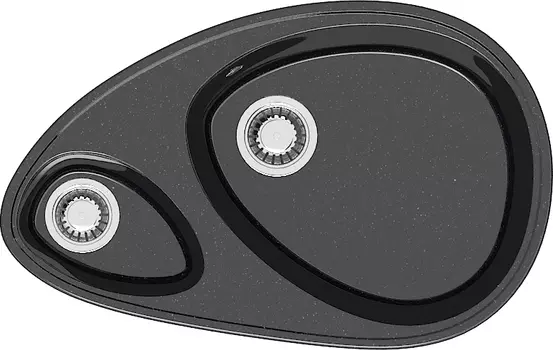 Мойка кухонная Marrbaxx Эмма Z013Q004 черный