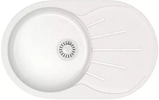 Мойка кухонная Marrbaxx Касандра Z110Q001 белый лед