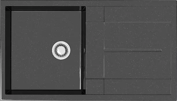 Мойка кухонная Marrbaxx Рони Z017Q004 черный