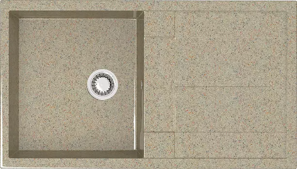 Мойка кухонная Marrbaxx Рони Z017Q005 песочный