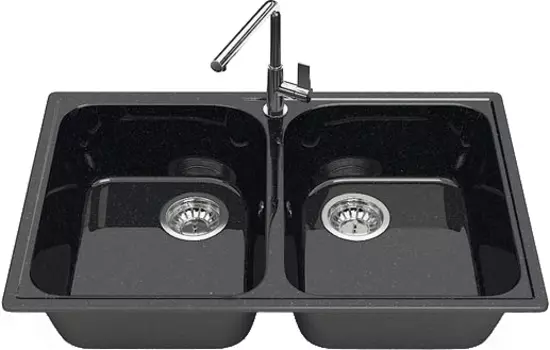Мойка кухонная Marrbaxx Скай Z260Q004 черная