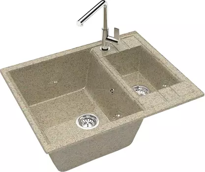 Мойка кухонная Marrbaxx Жаклин Z019Q005 песочный