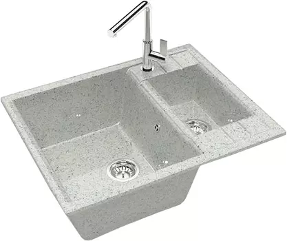 Мойка кухонная Marrbaxx Жаклин Z019Q010 светло-серый