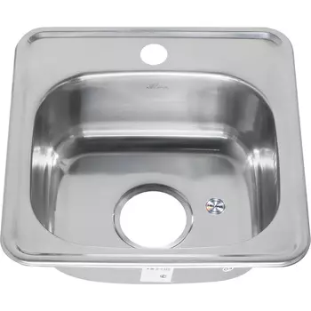 Мойка кухонная Melana 38х38 0,6/160 полированная (022 t *15)