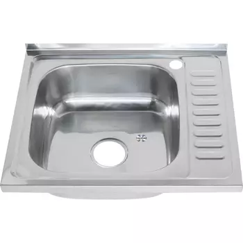 Мойка кухонная Melana 60х50 L 0,8/180 полированная (178 t L *10)