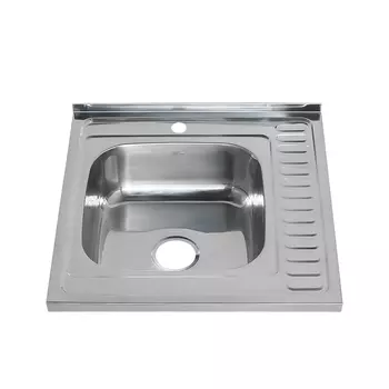 Мойка кухонная Melana 60х60 L (015 t L *10) полированная