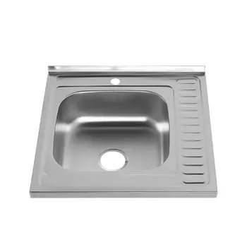 Мойка кухонная Melana 60х60 L 0,8/180 декор (097D t L *10)